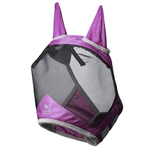 Masque Anti-mouches Harrison Howard CareMaster - Anti-UV 50%, Tissu Respirant, Rembourrage Polaire, Double Fermeture, Ajustable