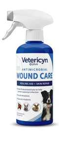Vetericyn Plus Dog Wound Care Spray | Healing Aid and Skin Repair, Clean Wounds, Relieve Itchy Skin, and Prevent Infection, Safe for All Animals. 16 Ounces - Best Services Horseback riding lessons and horse supplies near San Diego, CA