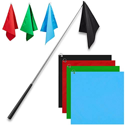 Equestrian Training Flag 4 Pieces Equestrian Training Equipment Equestrian Nylon Flag without Flagpole - Best Services Horseback riding lessons and horse supplies near San Diego, CA