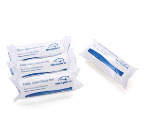 Hospora Medical Elastic Cotton Conforming Gauze Roll, 4 Inches, Individual Pack, First Aid Rolled Gauze , 24 Pack - Best Services Horseback riding lessons and horse supplies near San Diego, CA
