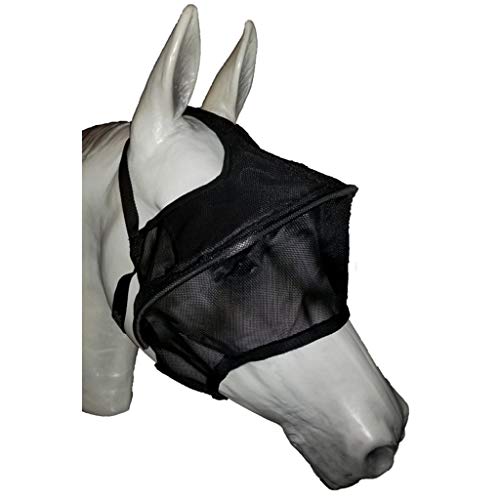 EquiVizor Solar Vizor Horse Fly Mask (Size Full), Superior UV Eye Protection to 99% for Horses with Uveitis, Photosensitivity, Ulcer, Head Shaking - Best Services Horseback riding lessons and horse supplies near San Diego, CA