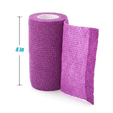 LotFancy Vet Wrap, 4 Inch x 5 Yards, 10 Pack Self Adhesive Bandage Wrap, Non-Woven Cohesive Bandage, First Aid Tape for Horses Dogs Cats Elbow Ankle, Assorted Color - Best Services Horseback riding lessons and horse supplies near San Diego, CA