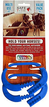 Safety Tie Injuries Preventing Horse Tether Tie - Portable & Reusable Breakaway Horse Tie - Safety for You & Your Horse - Quick Release Horse Tie - 5 Customizable Loop Setting - 2pcs (Dark Blue) - Best Services Horseback riding lessons and horse supplies near San Diego, CA