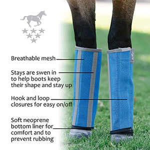 Professional's Choice Deluxe Fly Boots | 4 Pack - Best Services Horseback riding lessons and horse supplies near San Diego, CA