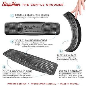 StripHair Gentle Groomer - Original for Horses Dogs 6-in-1 Shedding Grooming Massage - Best Services Horseback riding lessons and horse supplies near San Diego, CA