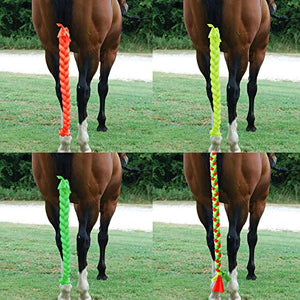 Horse Ponytail, 3 Tube Horse Tail Bag Solids for Horses (Colorful) - Best Services Horseback riding lessons and horse supplies near San Diego, CA