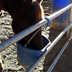 Safety Tie Injuries Preventing Horse Tether Tie - Portable & Reusable Breakaway Horse Tie - Safety for You & Your Horse - Quick Release Horse Tie - 5 Customizable Loop Setting - 2pcs (Dark Blue) - Best Services Horseback riding lessons and horse supplies near San Diego, CA